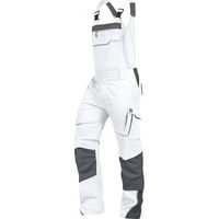 Leibwächter Latzhose Flex-Line FLEXL Gr. 27 weiß/grau