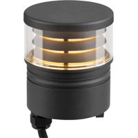 Tête de lampe borne M-POL extérieur gris LED 11W 2700/3000K IP 65 - SLV - 1006385