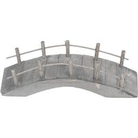 Lot De 2 Bancs Miniatures Noir – Pour Maison De Poupée, Décoration Parc Et Scène Féerique