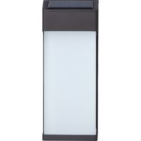 Solar Wall Light LED Glass Solar Wall Lamp Waterproof and Rustproof Energy Saving for Outdoor LIghting