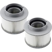 Ersatzfilter für MSpa FD2089, kompatibel mit allen aktuellen MSpa-Filterkartuschen und aufblasbaren Whirlpools (verbesserte Version), 2er-Pack