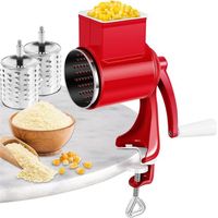 Râpe à carottes - Râpe à carottes - Râpe à carottes électrique - Râpe à fromage électrique - Râpe à fromage électrique - Râpe à carottes avec 2 lames de tambour