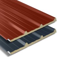 Panneau sandwich pour couverture isolée YOUSTEEL AXEL PLUS® - 2200x1000 mm - Gris Anthracite