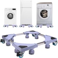 Heavy Duty Stable Square Appliance Roller Trolley For All Fridge Freezers Stand