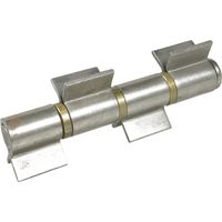 Anschweißband 4-teilig V-Lappen 408A, Bandh. 180 mm, ø 28 mm, Stahl blank