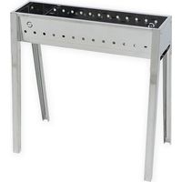 Barbecue a carbone per arrosticini Lisa Milano 50 in acciaio inox