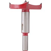 Wood Hole Opener Hex Shank Boring Drill Bit Carbon Steel Positioning Punch Reamer Tool