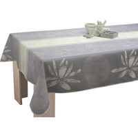 Nappe Anti-taches Lotus Ecru - Rectangle 150 x 240 cm