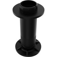Aquariss Black Height Adjustable Shower Tray Feet Legs - Pack of 16