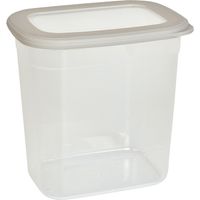 MICHELINO Aufbewahrungsbox Vorratsdose Vorratsbehälter für eine gut sortierte Vorratskammer 2000ml Beige