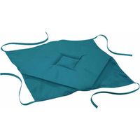 Galette de Chaise "Essentiel" 40x40cm Pétrole