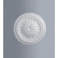 Dekorative Rosetten für die Decke in erweiterter Polystyrol Verschiedene Dekorationen - ER 33 - Ø33 cm.