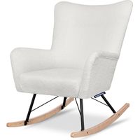 KONSIMO ADDUCTI Schaukelsessel, Cremeweiß