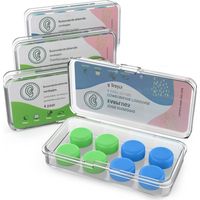 Oordopjes - Silicone - 32 Pièces - Pour Sommeil Nuit Profonde - Natation - Réduction Sonore - Anti-Ronflement - Réutilisables