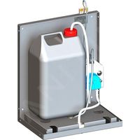 Sanela Distributeurs en inox - Distributeur de savon sans contact à positionner derrière un miroir SLZN 84J