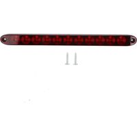 Feu LED 12V 11 LED frein/clignotant arrière lentille rouge pour camions remorques poids lourds,de
