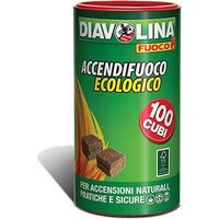 ACCENDIFUOCO ECOLOGICO 100 DIAVOLINA FUOCO