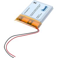 quartz LP605060JU batería prismática recargable 1850 mAh