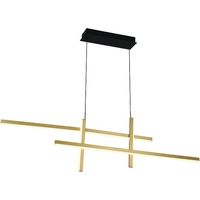 Suspension Luminaire LED 41W Variable Or Mat ZAMBELIS - Blanc chaud - 3000K