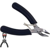Neilsen 94mm Precision Flush Mini Wire Side Cutter Pliers Cable Snips