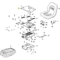 FESTE SITZPLATTE PFM VNN ORIGINAL STIGA - 387547015/0