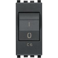 VIMAR - 20405.06 MT interruptor 1P+N C6 120-230V gris