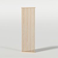 Cloison amovible en chêne – Hauteur 254 cm – Largeur 80 cm – Épaisseur 7,5 cm – Installation simplifiée avec kit de fixation