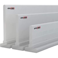 STEIGNER Joint de douche 250cm SDD02–T-10 transparent – joint en silicone pour la protection contre les fuites d'eau