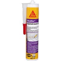 Sika – Crème d'injection 300ml – Imperméabilisant pour murs en maçonnerie – Efficacité renforcée contre l'humidité – Application sans pompe