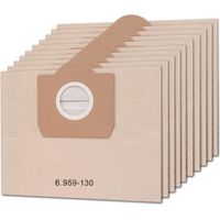 Artraise Sacs WD3 pour Aspirateur 6.959-130.0, lot de 15 Sacs d'aspirateur Premium Filtres en Papier Sacs Filtrants pour Kärcher MV3 WD3P