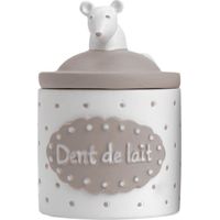 Boîte à dents Petite souris Blanc