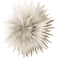 Sälen Weihnachtsstern mit Licht Papier Ø100 cm Pendelleuchte beige.