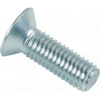 Vis métaux tête fraisée Pozidriv 10 x 20 mm Zinguée - Boite de 100 pcs - Fixtout VMFC1002002B