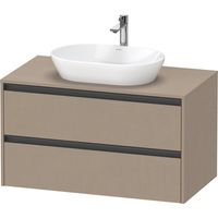 Duravit Ketho.2 Konsolenwaschtischunterbau wandhängend,