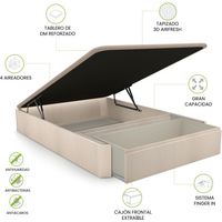 Canapé Luxury Max 3D Artic 135x190