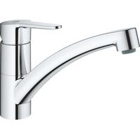 Mitigeur de lavabo bec pivotant 140° – Montage monotrou – Finition chromée GROHE StarLight – Cartouche céramique 35 mm – 31680000