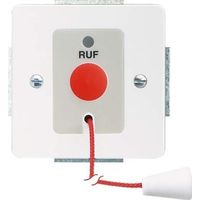 Elso Ruftastereinsatz blanco botón pulsador 8 cm