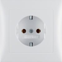 enchufe berker 47429909 termoplástico aislado