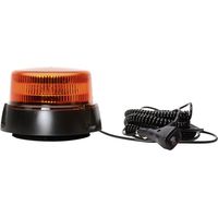 WAS Luce a tutto tondo W112 852.2 12 V, 24 V via rete a bordo Ventosa, Montaggio a vite, Magnetico Arancione