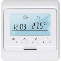 Thermostat d'ambiance programmable avec sonde 16A pour plancher chauffant électrique, thermostat numérique pour plancher chauffant électrique