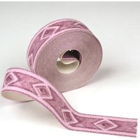 Frise murale adhésive motifs ethniques 3,5 cm x 10 m – Lavable et strippable – Bonne résistance à la lumière – Couleurs violettes – Montecolino - MC-BM715212