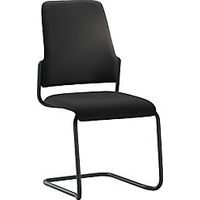 Silla para visitas GOAL oscilante UE 2 unid armazón negro