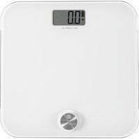 Macom 869 Sensation Smart Body Scale Pesapersone Elettronica Senza Batterie 180 Kg Precisione 100 g Display LCD colore Bianco