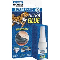 ADESIVO ISTANTANEO UNIVERSALE GEL 'ULTRA GLUE UNIVERSAL GEL' gr. 3- 20 blister - ONEBOND