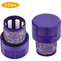 Paquete de 2 filtros de repuesto para aspiradora Dyson V10 SV12, accesorios de filtro lavables para aspiradoras robot Dyson V10 Cyclone Absolute / Animal / Total Clean / Motorhead, DY-969082-01