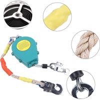 Neue selbstaufrollende Sicherheitsleine 23ft, Fallschutz 330 lbs mit Haken und Seil