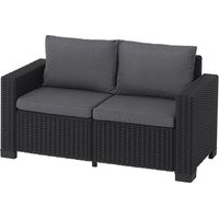 California 2 Seater Sofa - Grey
