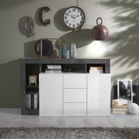 Buffet 2 puertas 3 cajones Francfort - L146 cm