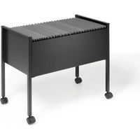 Durable Carrito Para Carpetas Colgantes Economy 80 A4 Negro
