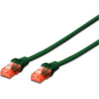 Ewent EW-6U-005 cavo di rete Verde 0,5 m Cat6 U/UTP (UTP)